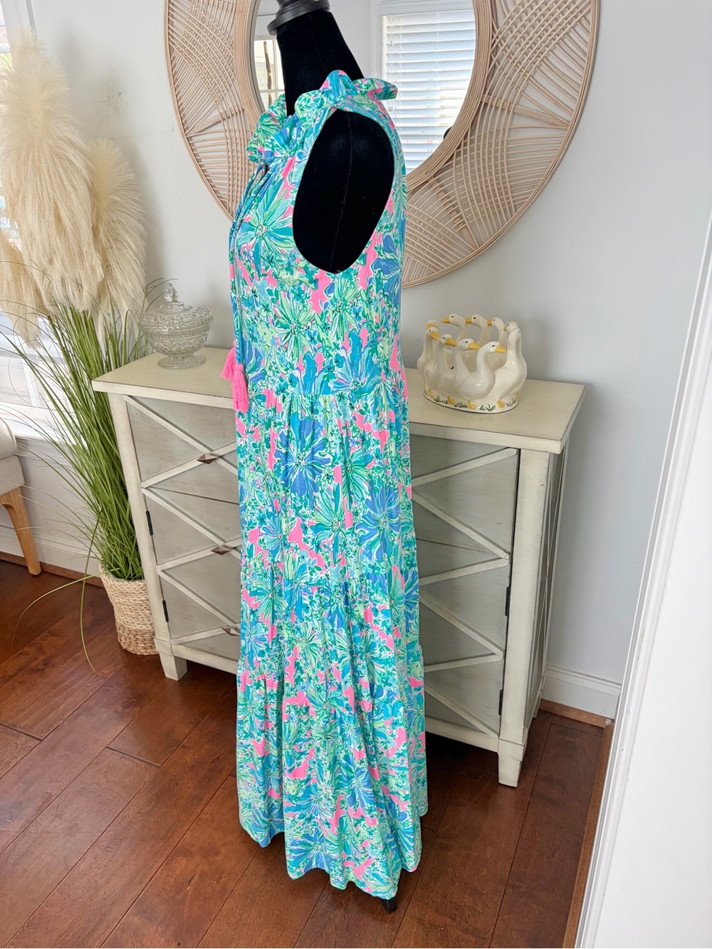 Lilly Pulitzer Malone Tropical Maxi Dress - Picture 4 of 9